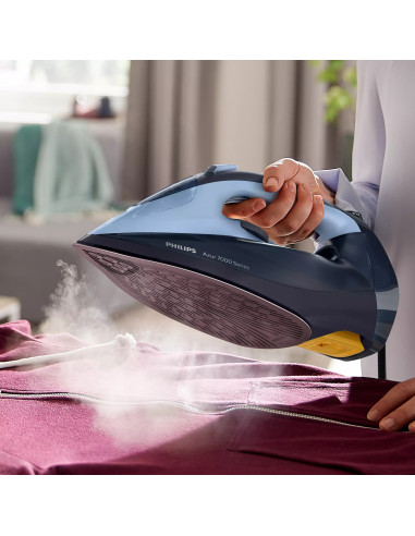 DST7041/20,Fier de calcat Philips Azur DST7041/20, 2800W, Albastru