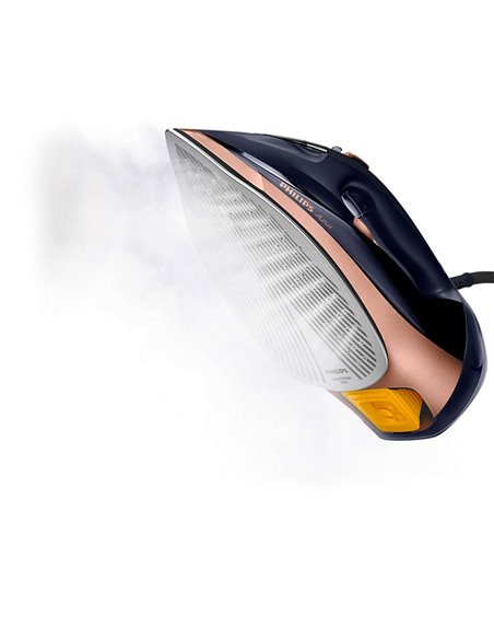 DST7510/80,Fier de Calcat PHILIPS Seria 7500 DST7510/80, 3200W, Albastru Inchis-Auriu