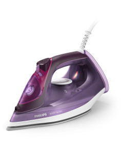 DST3041/30,Fier de calcat Philips DST3041/30 seria 3000, 2600W, talpa ceramica, Roz/mov
