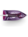 DST3041/30,Fier de calcat Philips DST3041/30 seria 3000, 2600W, talpa ceramica, Roz/mov