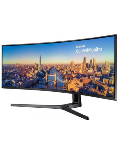 Monitor 48.9" Samsung C49J890DKU, Curbat 1800R, 32:9, VA, 300