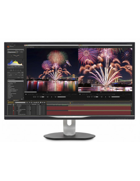 Monitor 31.5 PHILIPS 328P6VUBREB cu statie de andocare USB-C