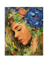 PDA521_5040,Pictura pe numere Portret 40x50 cm, Natura Feminina, PDA521