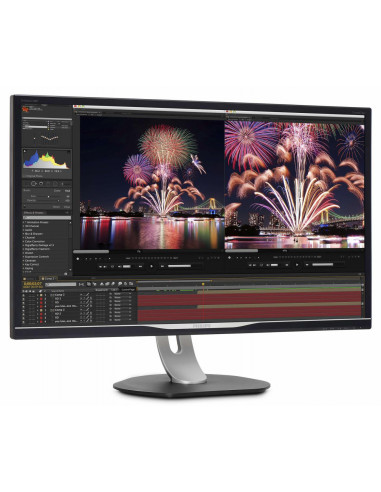 Monitor 31.5 PHILIPS 328P6VUBREB cu statie de andocare USB-C