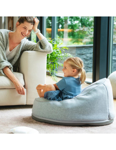 BB-02,Doomoo - Sezlong multifunctional Seat’n Swing Grey