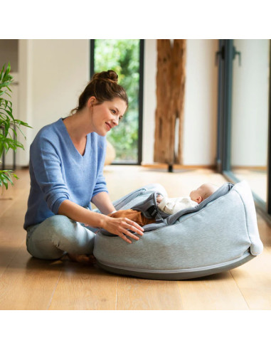 BB-02,Doomoo - Sezlong multifunctional Seat’n Swing Grey