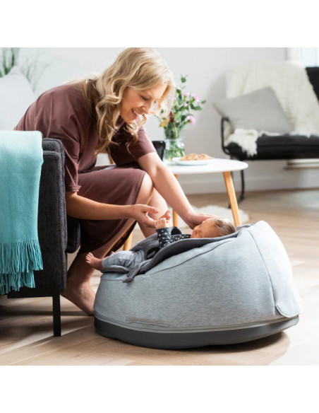 BB-02,Doomoo - Sezlong multifunctional Seat’n Swing Grey