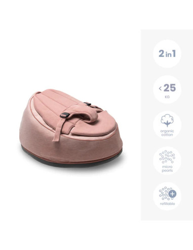 BB-03,Doomoo - Sezlong multifunctional Seat’n Swing Pink