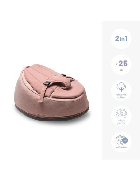 BB-03,Doomoo - Sezlong multifunctional Seat’n Swing Pink