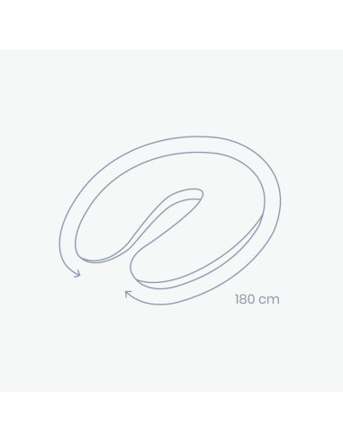 BB-B31,Doomoo - Perna mare pentru gravide si bebelusi 3 in 1, bumbac organic Buddy Leaves Aqua Green BB-B31,Doomoo - Perna mare pentru gravide si bebelusi 3 in 1, bumbac organic Buddy Leaves Aqua Green