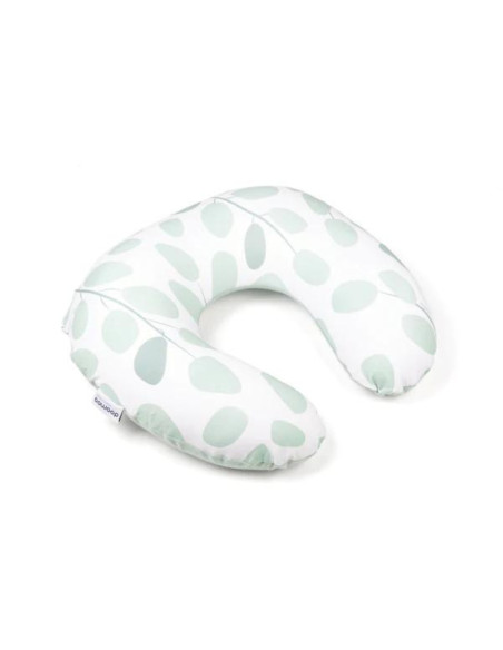 BB-S31,Doomoo - Perna pentru alaptat 2 in 1 Softy Leaves Aqua Green