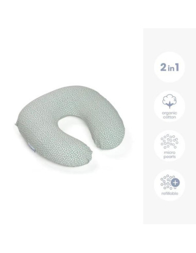 BB-S60,Doomoo - Perna pentru alaptat 2 in 1 Softy Cloudy kaki