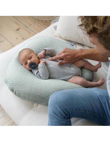 BB-S60,Doomoo - Perna pentru alaptat 2 in 1 Softy Cloudy kaki