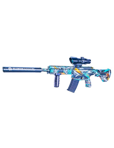 F808B,Mitraliera automata cu bile gel si accesorii