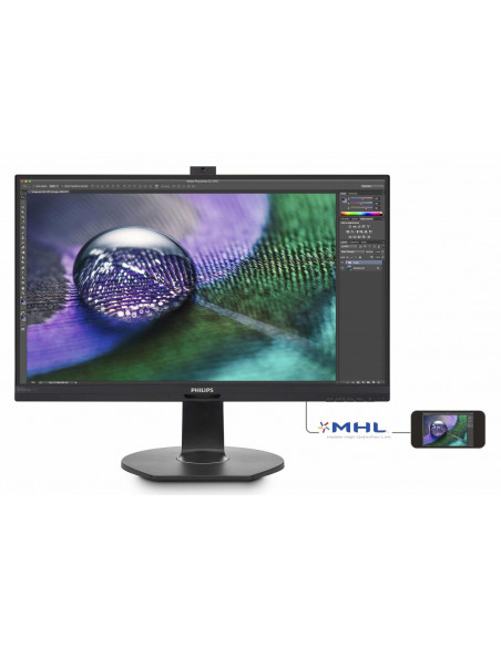 Monitor 27" PHILIPS LED 272P7VPTKEB, 4K UHD 3840*2160, 60 Hz