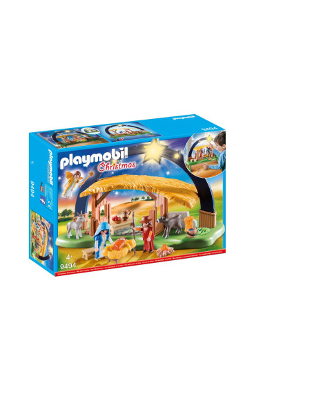 PM9494,Playmobil - Scena Nasterii Domnului Cu Lumina DISCONTINUAT