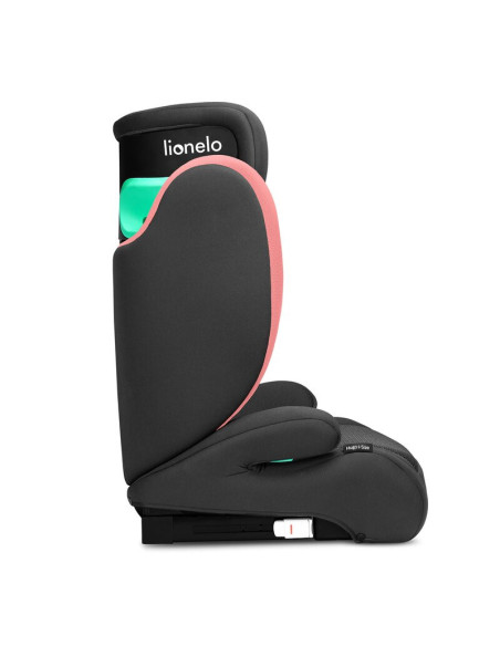 BN-LO-HUGO_I-SIZE_PINK_BABY,Lionelo - Scaun auto, Hugo i-Size, Universal, Orientare in directia sensului de mers, Reglabil, Conf