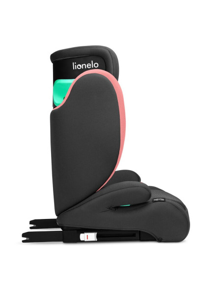 BN-LO-HUGO_I-SIZE_PINK_BABY,Lionelo - Scaun auto, Hugo i-Size, Universal, Orientare in directia sensului de mers, Reglabil, Conf