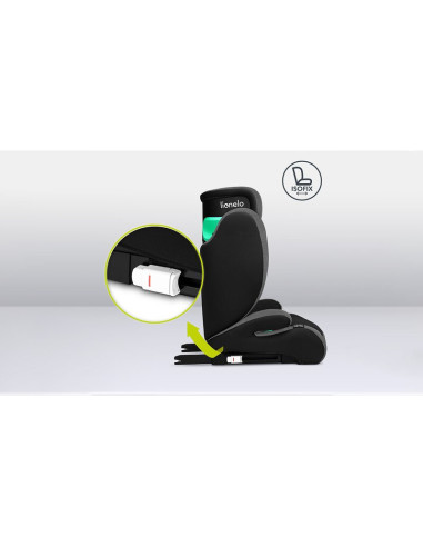 BN-LO-HUGO_I-SIZE_PINK_BABY,Lionelo - Scaun auto, Hugo i-Size, Universal, Orientare in directia sensului de mers, Reglabil, Conf