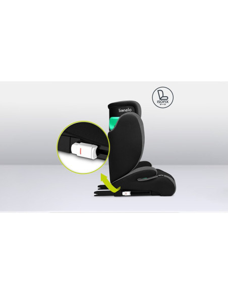 BN-LO-HUGO_I-SIZE_PINK_BABY,Lionelo - Scaun auto, Hugo i-Size, Universal, Orientare in directia sensului de mers, Reglabil, Conf