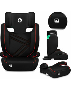 BN-LO-HUGO_I-SIZE_SPORTY_BLACK_RED,Lionelo - Scaun auto, Hugo i-Size, Universal, Orientare in directia sensului de mers, Reglabi 2