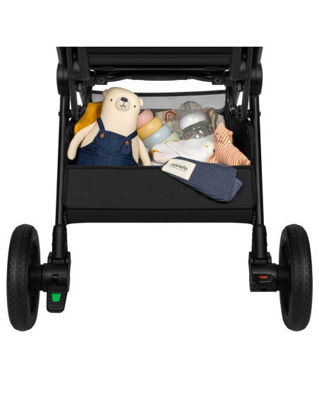 BN-LO-CLOE_BEIGE_SAND,Lionelo - Carucior sport Cloe, De la nastere, Cu accesorii, Cadru din aluminiu, 0-22 kg, Usor, Pliabil cu 