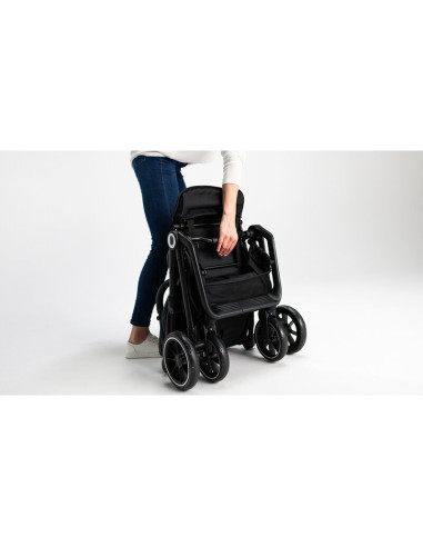 BN-LO-CLOE_BEIGE_SAND,Lionelo - Carucior sport Cloe, De la nastere, Cu accesorii, Cadru din aluminiu, 0-22 kg, Usor, Pliabil cu 