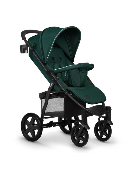 BN-LO-ANNET_PLUS_GREEN_FOREST,Lionelo - Carucior sport Annet Plus, De la nastere, Cu accesorii si capotina XXL reglabila, 0 - 22
