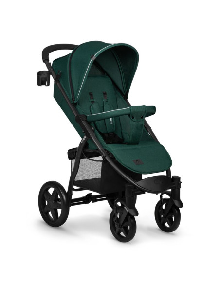 BN-LO-ANNET_PLUS_GREEN_FOREST,Lionelo - Carucior sport Annet Plus, De la nastere, Cu accesorii si capotina XXL reglabila, 0 - 22