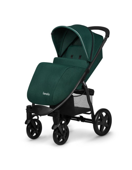 BN-LO-ANNET_PLUS_GREEN_FOREST,Lionelo - Carucior sport Annet Plus, De la nastere, Cu accesorii si capotina XXL reglabila, 0 - 22