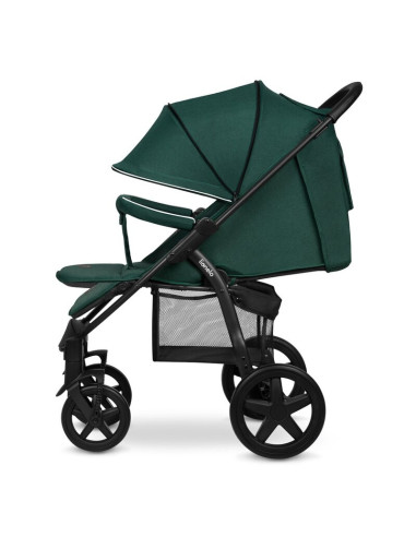 BN-LO-ANNET_PLUS_GREEN_FOREST,Lionelo - Carucior sport Annet Plus, De la nastere, Cu accesorii si capotina XXL reglabila, 0 - 22