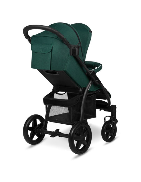 BN-LO-ANNET_PLUS_GREEN_FOREST,Lionelo - Carucior sport Annet Plus, De la nastere, Cu accesorii si capotina XXL reglabila, 0 - 22
