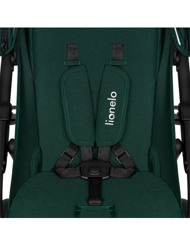 BN-LO-ANNET_PLUS_GREEN_FOREST,Lionelo - Carucior sport Annet Plus, De la nastere, Cu accesorii si capotina XXL reglabila, 0 - 22
