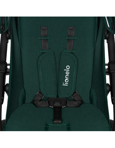 BN-LO-ANNET_PLUS_GREEN_FOREST,Lionelo - Carucior sport Annet Plus, De la nastere, Cu accesorii si capotina XXL reglabila, 0 - 22