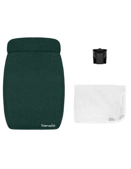 BN-LO-ANNET_PLUS_GREEN_FOREST,Lionelo - Carucior sport Annet Plus, De la nastere, Cu accesorii si capotina XXL reglabila, 0 - 22