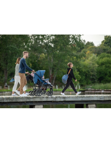 BN-LO-ANNET_PLUS_GREEN_FOREST,Lionelo - Carucior sport Annet Plus, De la nastere, Cu accesorii si capotina XXL reglabila, 0 - 22