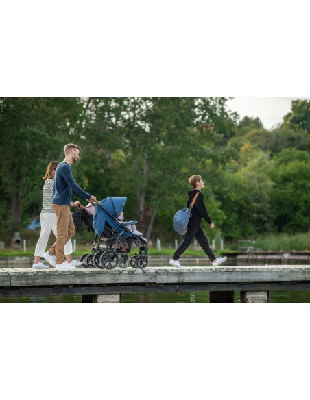 BN-LO-ANNET_PLUS_GREEN_FOREST,Lionelo - Carucior sport Annet Plus, De la nastere, Cu accesorii si capotina XXL reglabila, 0 - 22