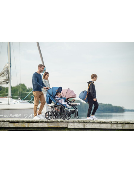 BN-LO-ANNET_PLUS_GREEN_FOREST,Lionelo - Carucior sport Annet Plus, De la nastere, Cu accesorii si capotina XXL reglabila, 0 - 22