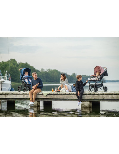 BN-LO-ANNET_PLUS_GREEN_FOREST,Lionelo - Carucior sport Annet Plus, De la nastere, Cu accesorii si capotina XXL reglabila, 0 - 22