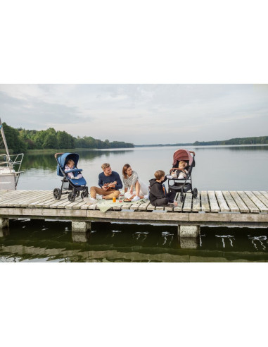 BN-LO-ANNET_PLUS_GREEN_FOREST,Lionelo - Carucior sport Annet Plus, De la nastere, Cu accesorii si capotina XXL reglabila, 0 - 22