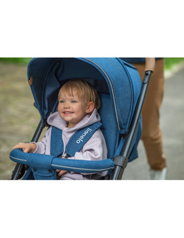 BN-LO-ANNET_PLUS_GREEN_FOREST,Lionelo - Carucior sport Annet Plus, De la nastere, Cu accesorii si capotina XXL reglabila, 0 - 22