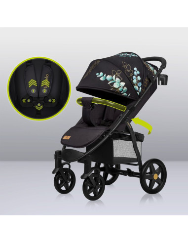 BN-LO-ANNET_PLUS_GOLDEN_MOMENTS,Lionelo - Carucior sport Annet Plus Golden Moments, Editie limitata, De la nastere, Cu accesorii