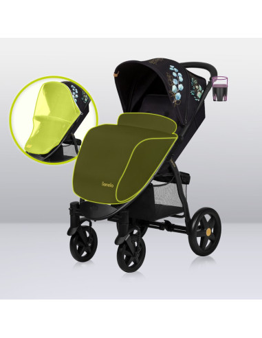 BN-LO-ANNET_PLUS_GOLDEN_MOMENTS,Lionelo - Carucior sport Annet Plus Golden Moments, Editie limitata, De la nastere, Cu accesorii