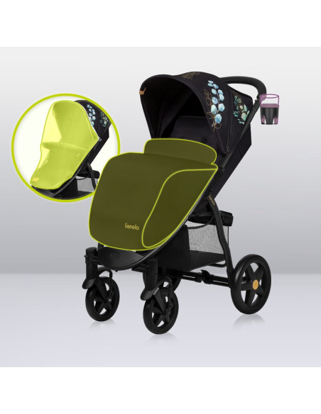 BN-LO-ANNET_PLUS_GOLDEN_MOMENTS,Lionelo - Carucior sport Annet Plus Golden Moments, Editie limitata, De la nastere, Cu accesorii