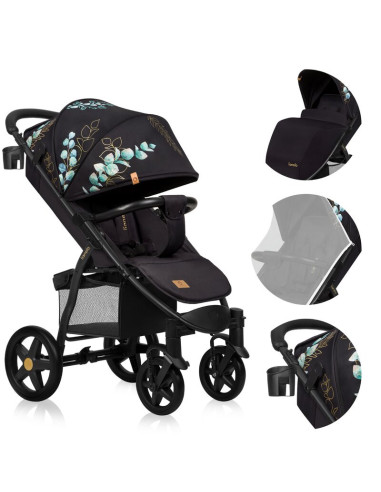 BN-LO-ANNET_PLUS_GOLDEN_MOMENTS,Lionelo - Carucior sport Annet Plus Golden Moments, Editie limitata, De la nastere, Cu accesorii