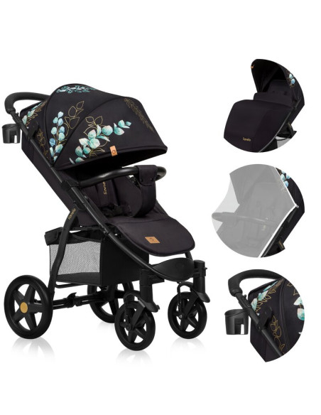 BN-LO-ANNET_PLUS_GOLDEN_MOMENTS,Lionelo - Carucior sport Annet Plus Golden Moments, Editie limitata, De la nastere, Cu accesorii