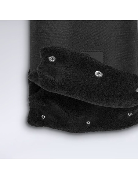 BN-LO-HANDMUFF_BLACK,Lionelo - Manusi termice pentru carucior, Universale, Impermeabile, Interior din lana, Cu blana ecologica d