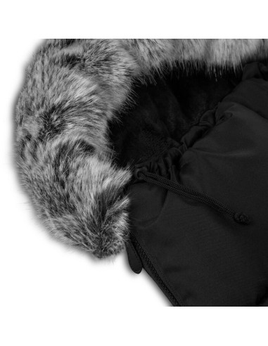 BN-LO-FRODE_BLACK_CARBON,Lionelo - Sac de iarna pentru carucior Frode, 90x45 cm, Impermeabil, Universal, Negru
