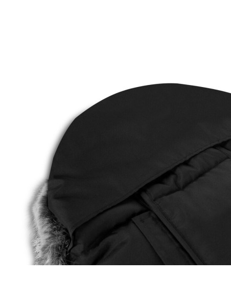 BN-LO-FRODE_BLACK_CARBON,Lionelo - Sac de iarna pentru carucior Frode, 90x45 cm, Impermeabil, Universal, Negru