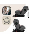 BN-48938,Scaun auto pentru copii, Ultima, Nastere - 150 Cm/ 0 - 12 ani, Rotire 360° grade, Tehnologie Isofix I-Size si Top Tethe